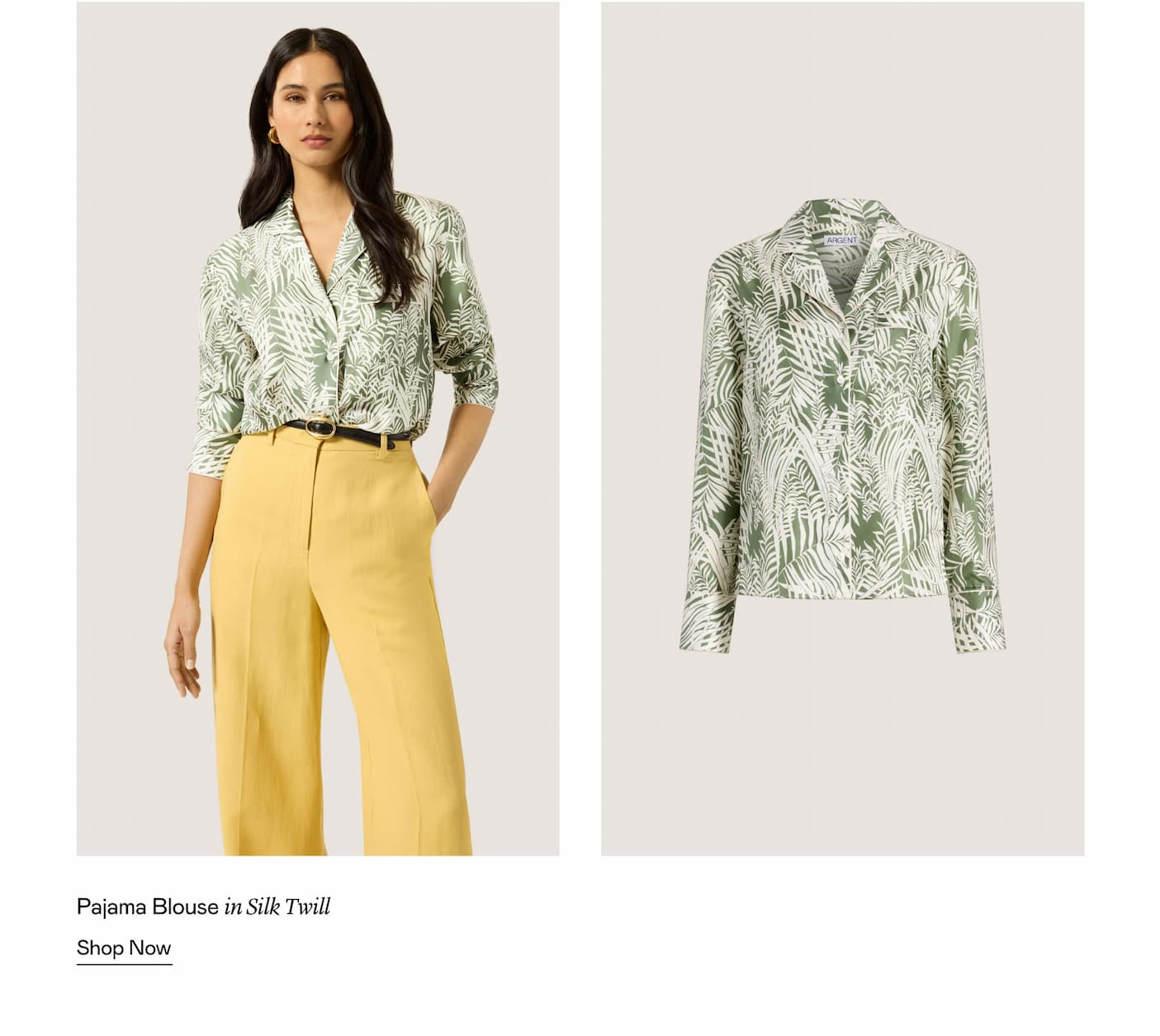 Shop The Pajama Blouse