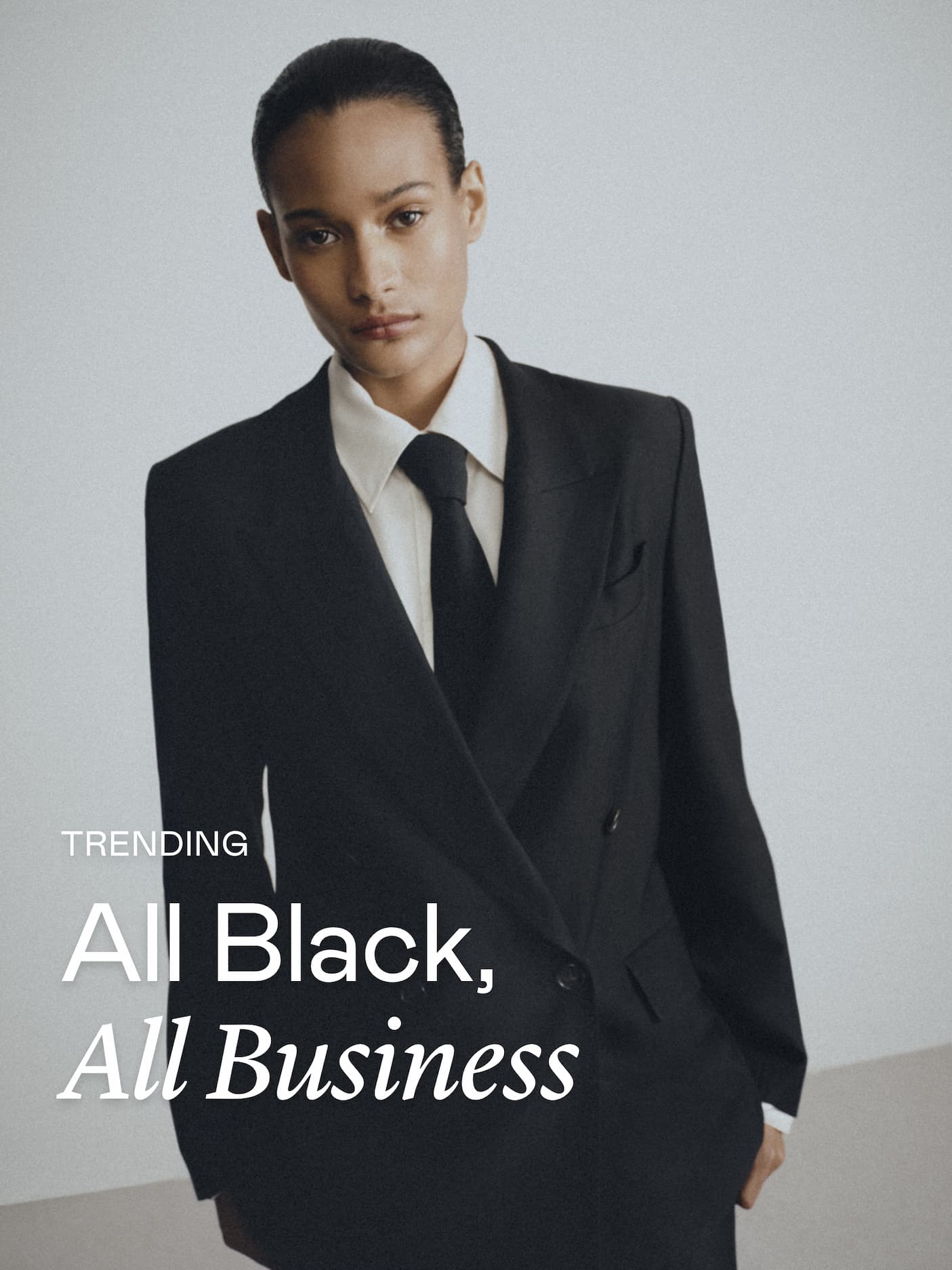 Trending: All Black, All Business
