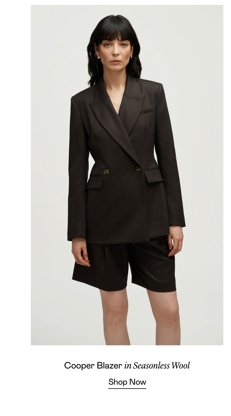 Cooper Blazer in Seasonless Wool