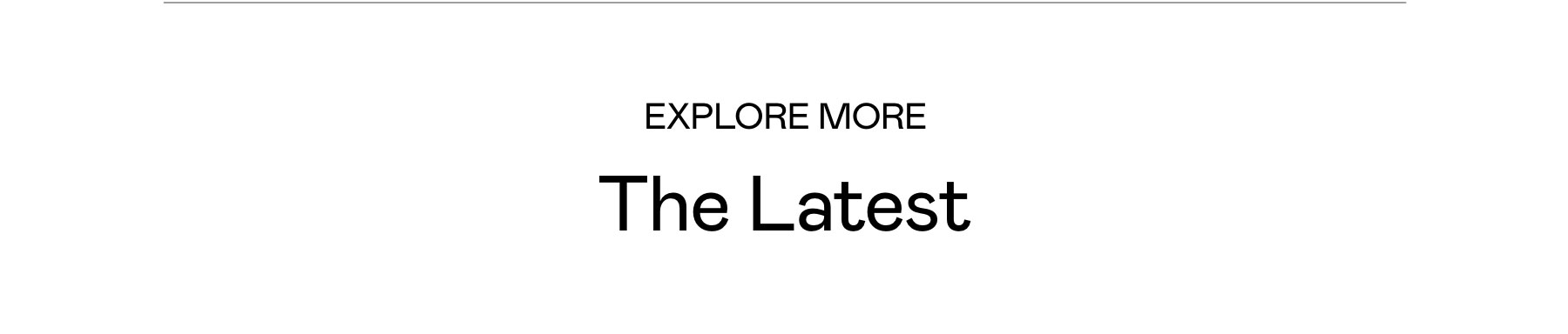Explore More: The Latest
