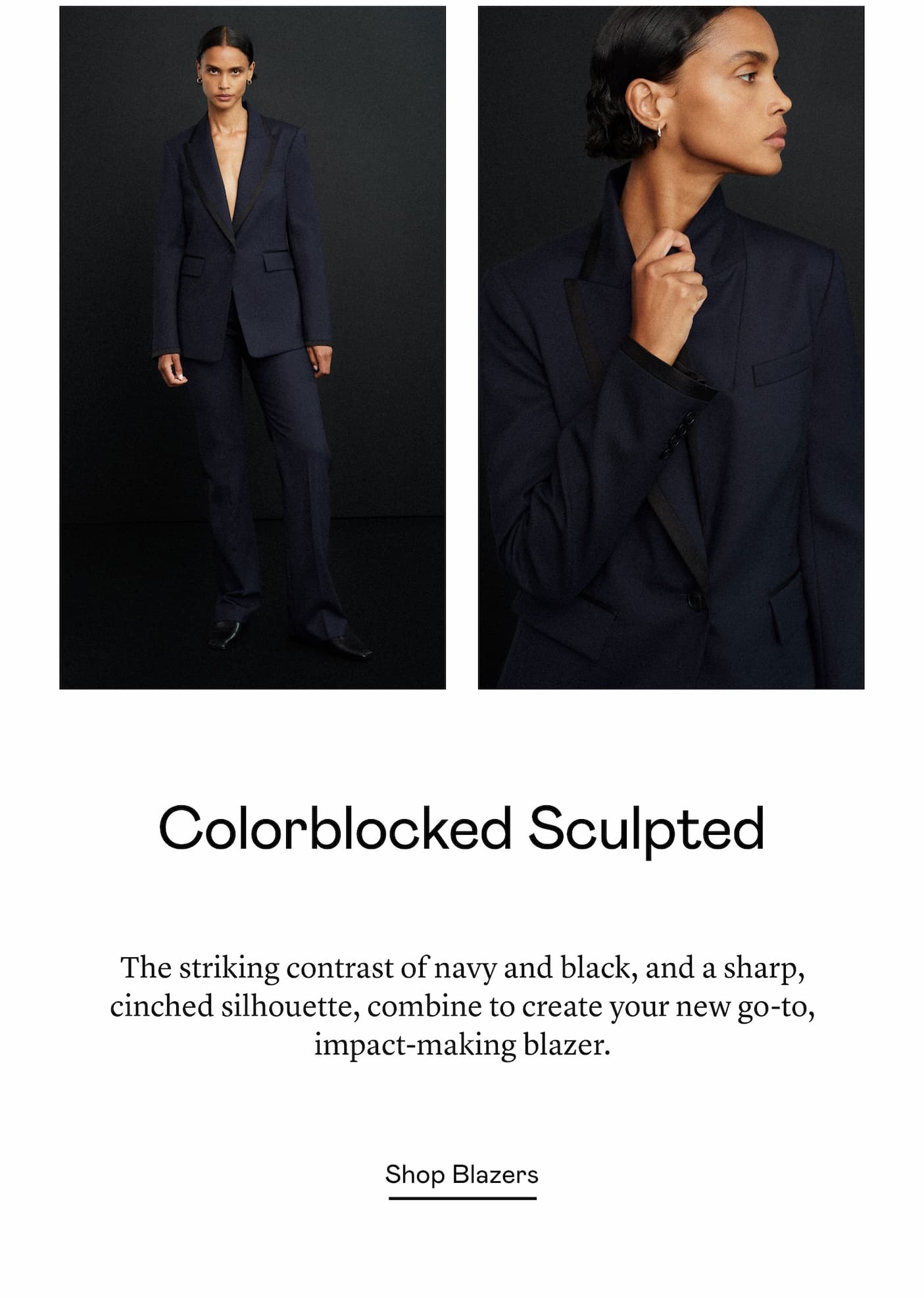 Colorblocked Sculpted Colorblocked Sculpted