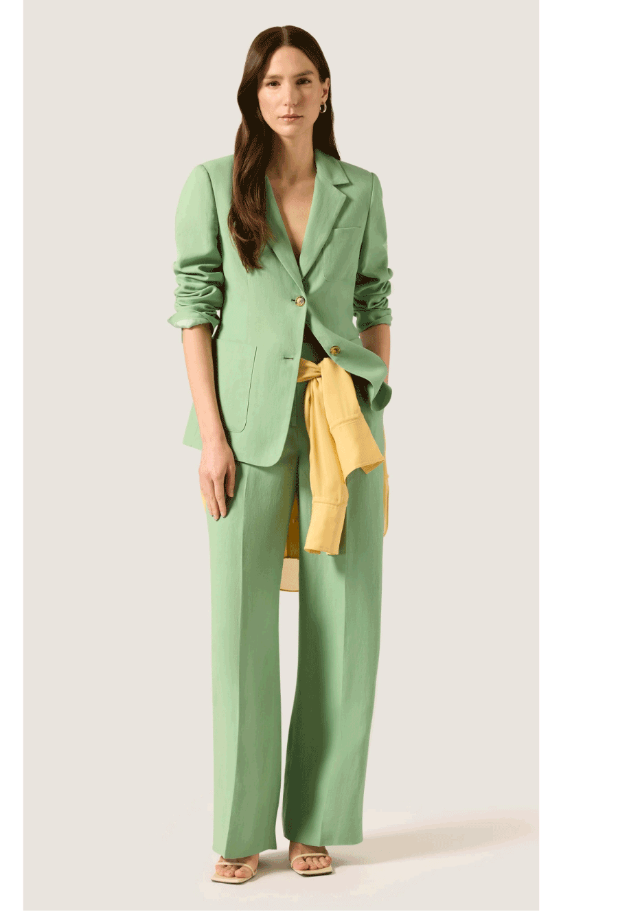 Soho Trouser in Viscose Linen