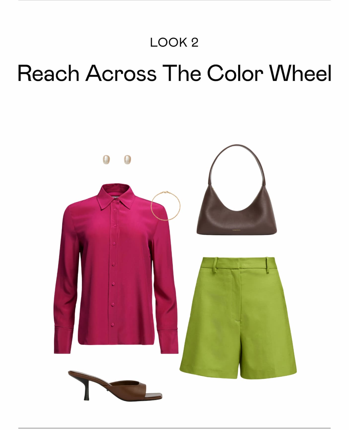 Look 2: Reach Across The Color Wheel Look 2: Reach Across The Color Wheel