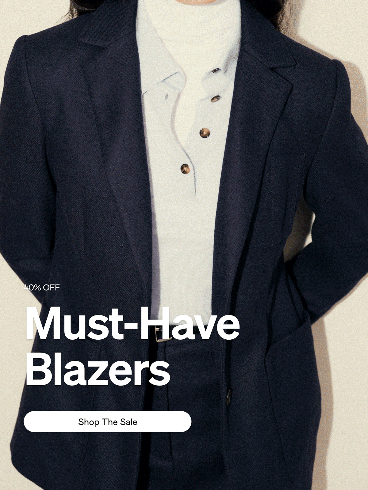 40% Off Must-Have Blazers