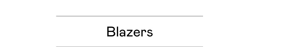 Blazers Blazers
