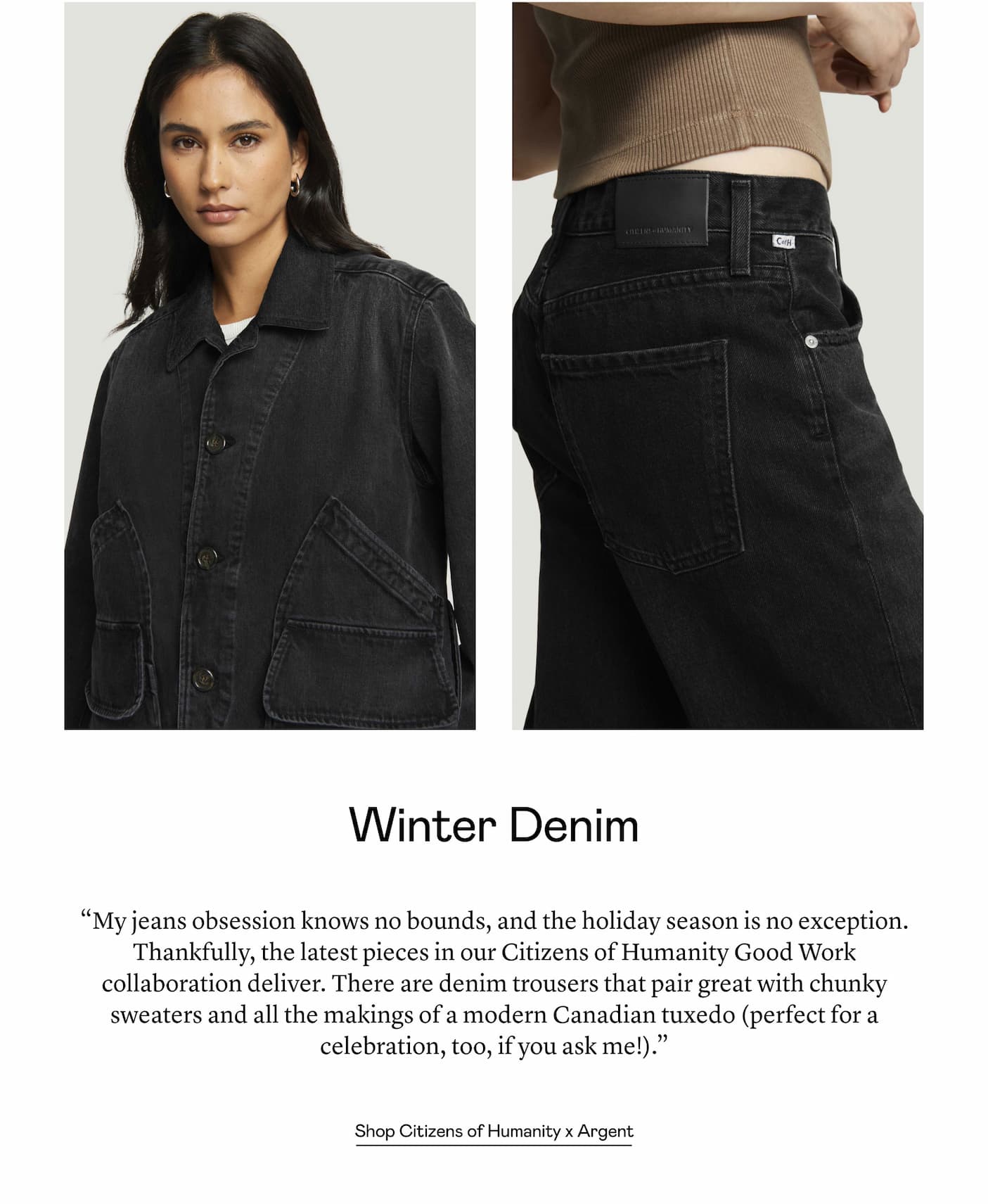 Shop Citizens of Humanity x Argent