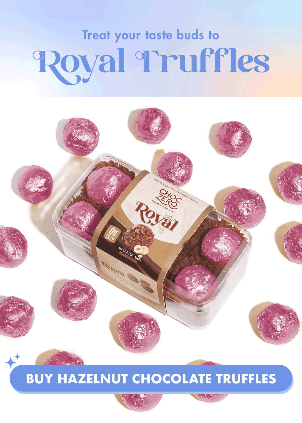 Masterful luxury Introducing Our New Truffle 👑 Choc Zero