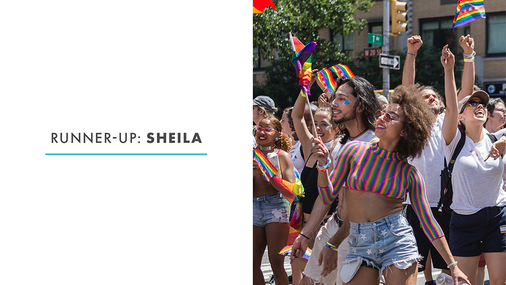 Runner-Up: Sheila