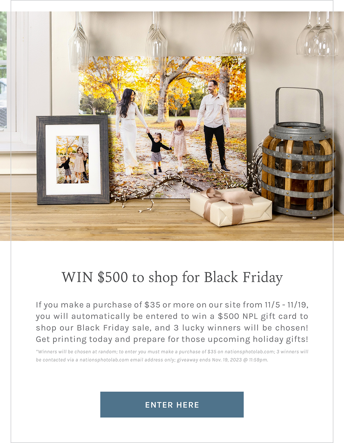 WIN $500 to shop for Black Friday