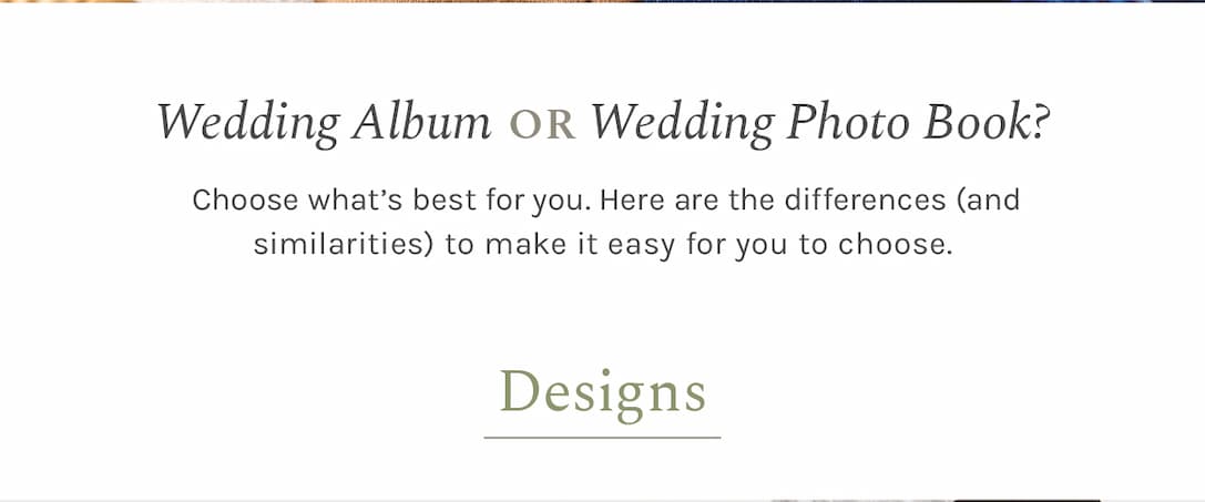 Wedding Album or Wedding Photo Book? Choose what’s best for you. Here are the differences (and similarities) to make it easy for you to choose.