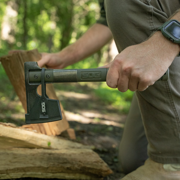 Camp Axe and Field Knife Essential outdoor tools SOG Knives