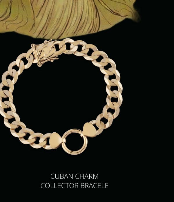 Cuban Charm Collector Bracelet