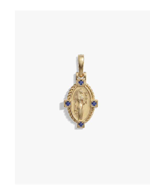 Sekhmet & Bastet Dual Goddess Pendant