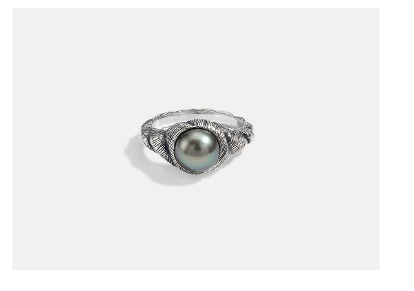 Adorned Pearl Ring
