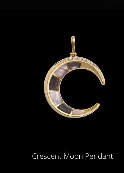 Crescent Moon Pendant