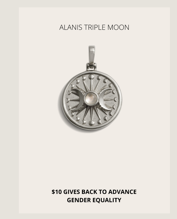 Alanis Triple Moon Necklace
