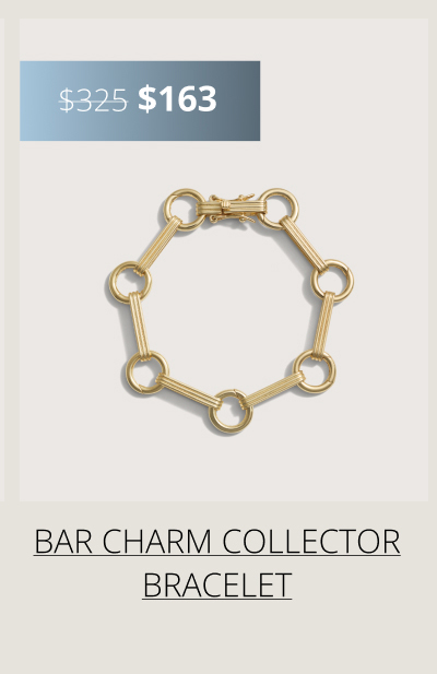 Bar Charm Collector Bracelet