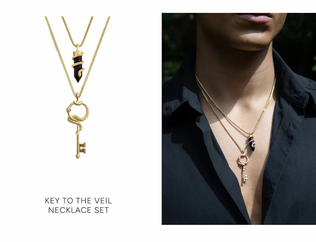 Key to the Veil Necklace Set