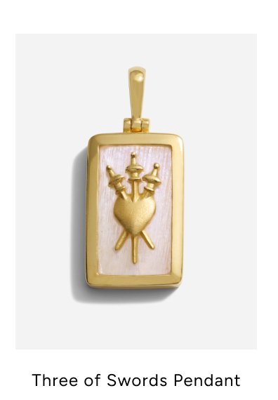 Three of Swords Pendant