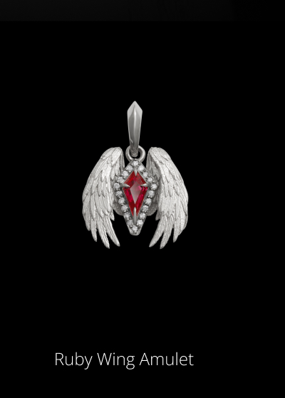 Ruby Wing Amulet