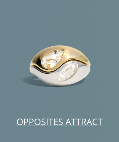 Opposites Attract Nesting Rings