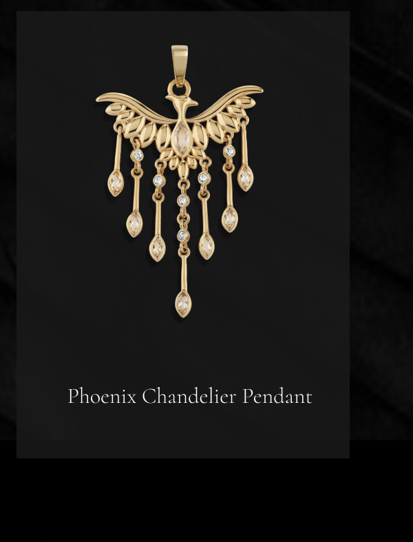 Chandelier Phoenix Necklace
