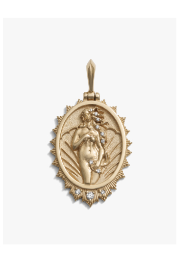 Diamond Aphrodite Pendant
