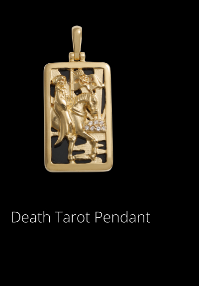Death Tarot Pendant