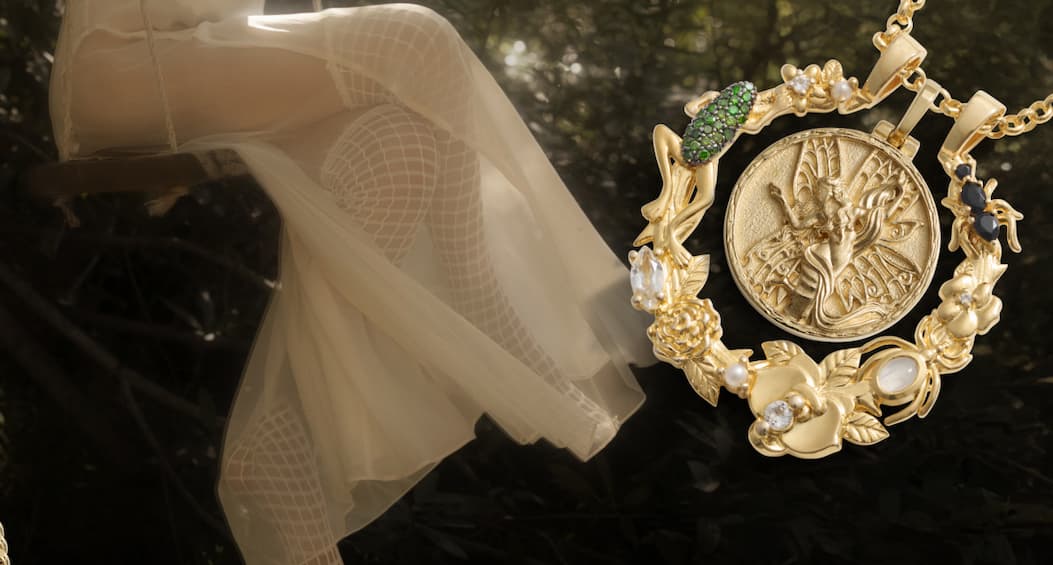 Queen of the Fairies Halo Necklace