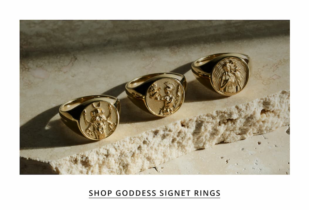 Shop Goddess Signet Rings