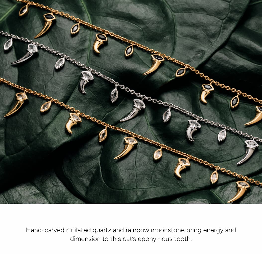 Saber-Tooth Layering Necklace