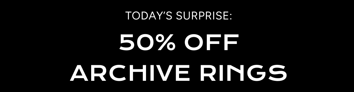 Archive Sale is open