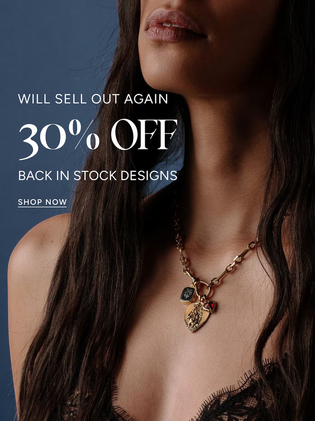 BACK IN STOCK DESIGNS - 30% Off