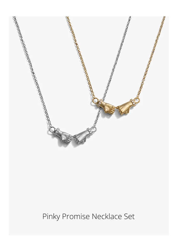Pinky Promise Necklace Set