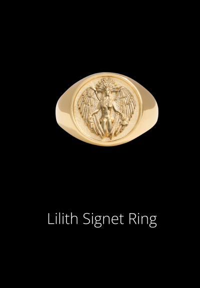 Lilith Signet Ring