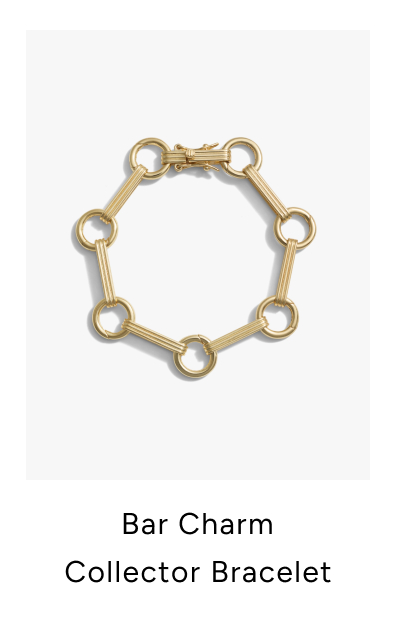 Bar Charm Collector Bracelet
