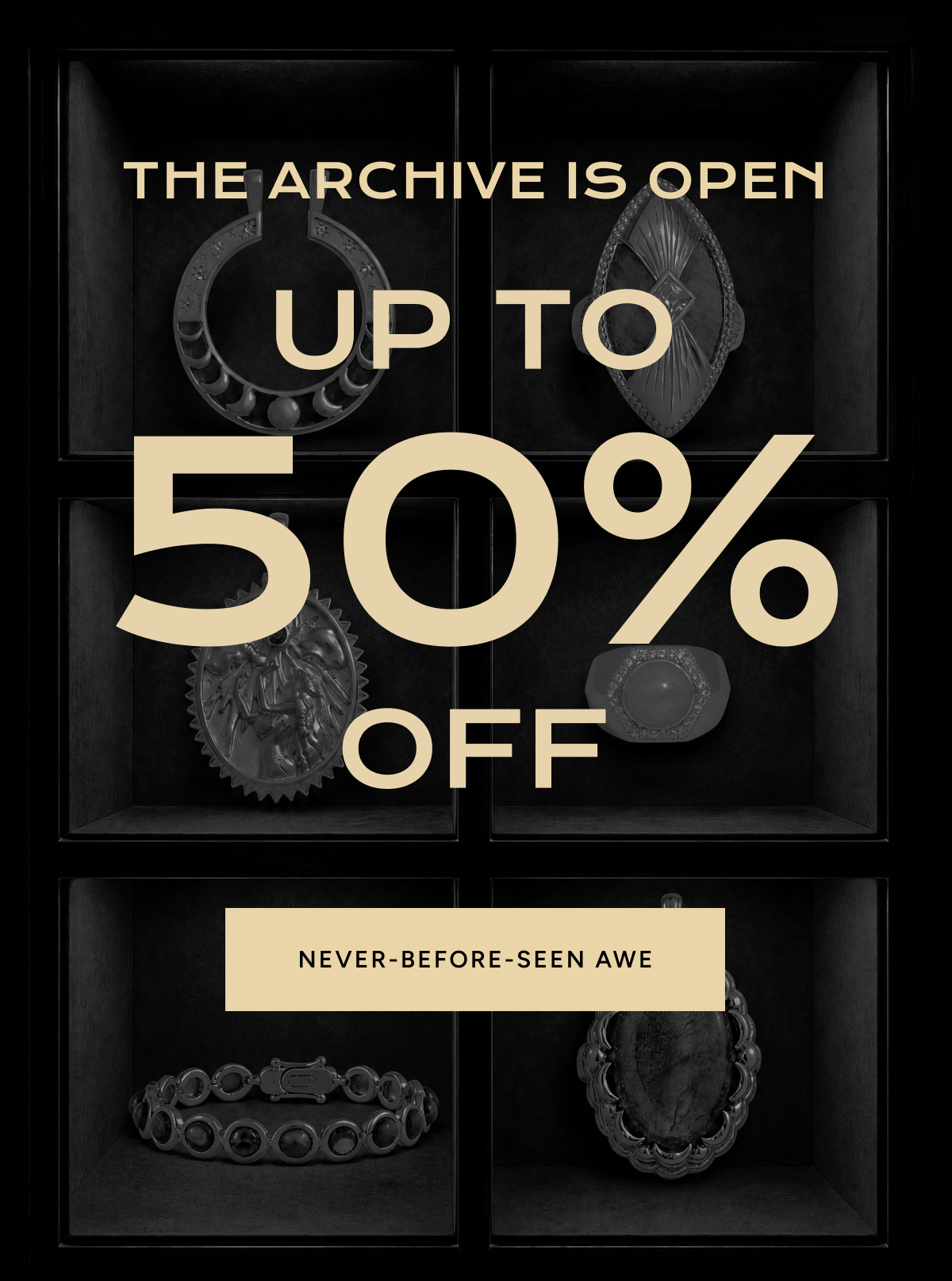 Archive Sale is open