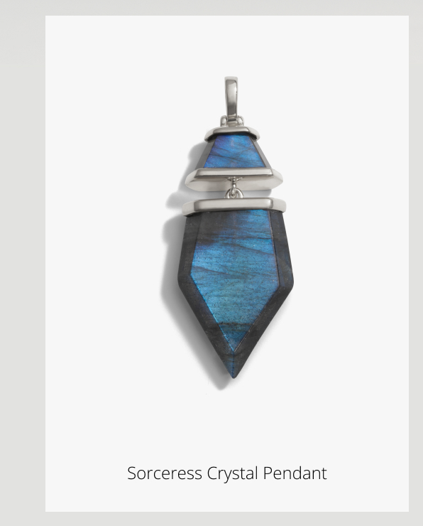 Sorceress Crystal Pendant