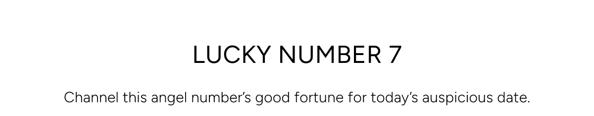 Lucky Number 7