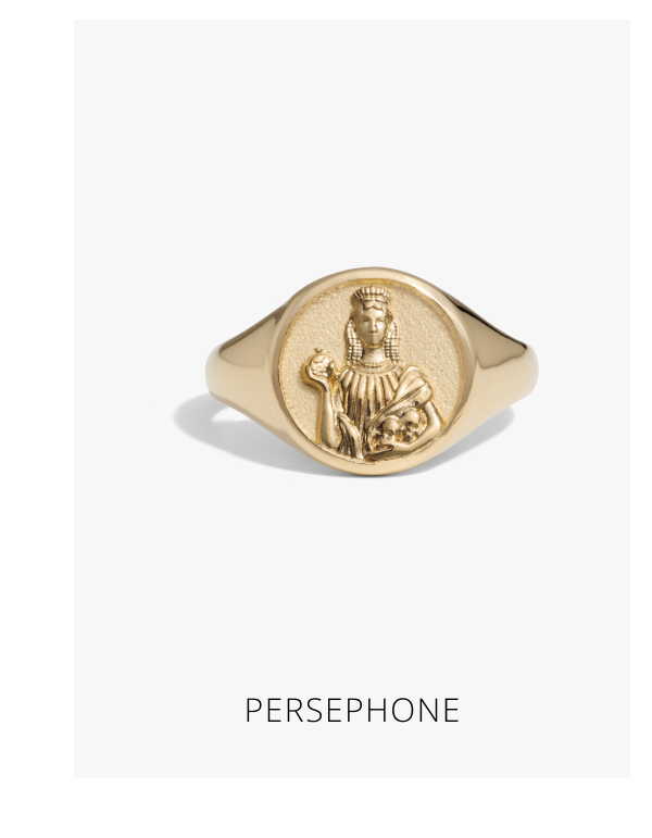 Persephone Signet Ring