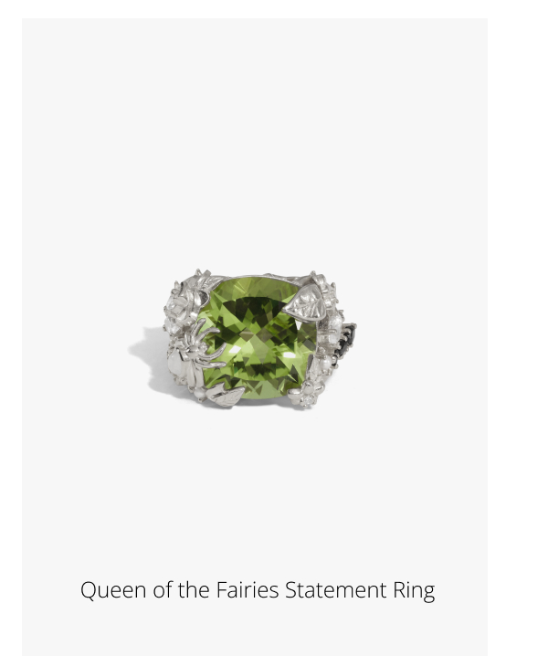 Queen of the Fairies Statement Ring