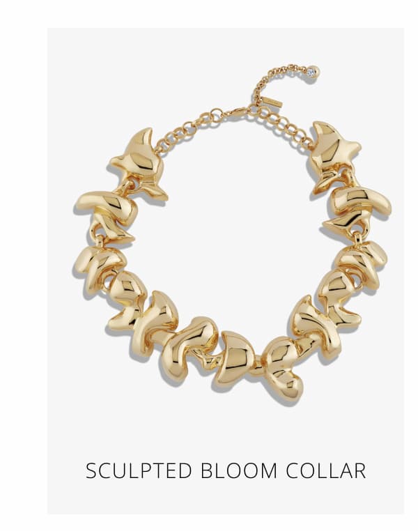 Sculpted Bloom Collar