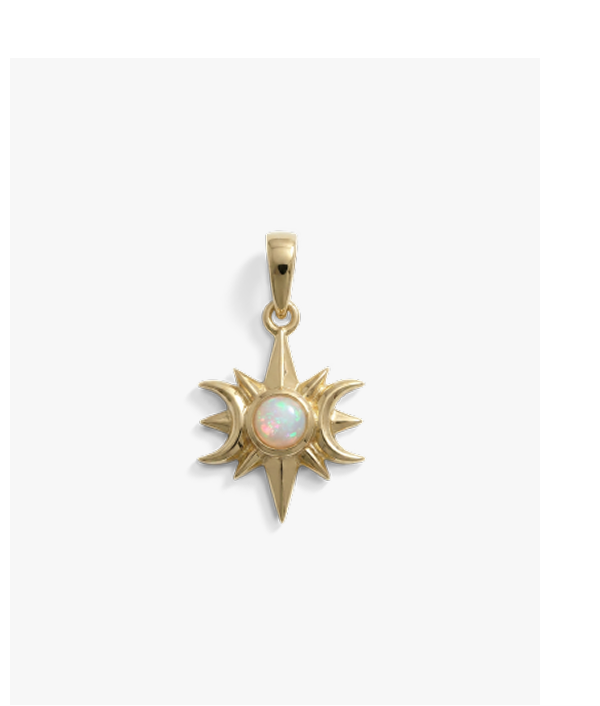 Mini Triple Moon Amulet