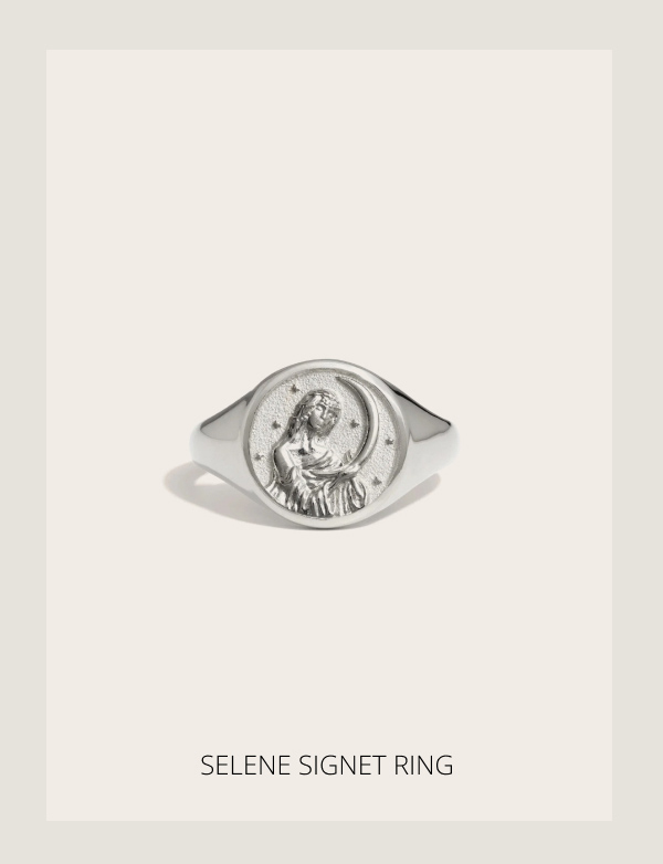 Selene Signet Ring