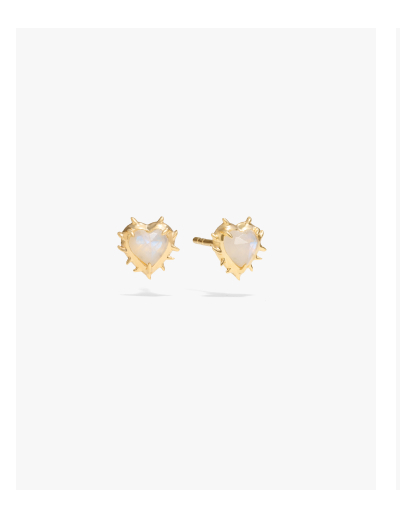 Heart of Thorns Studs