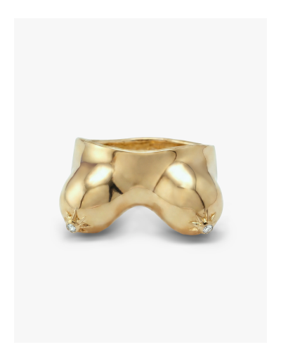 Sapphire Décolletage Ring