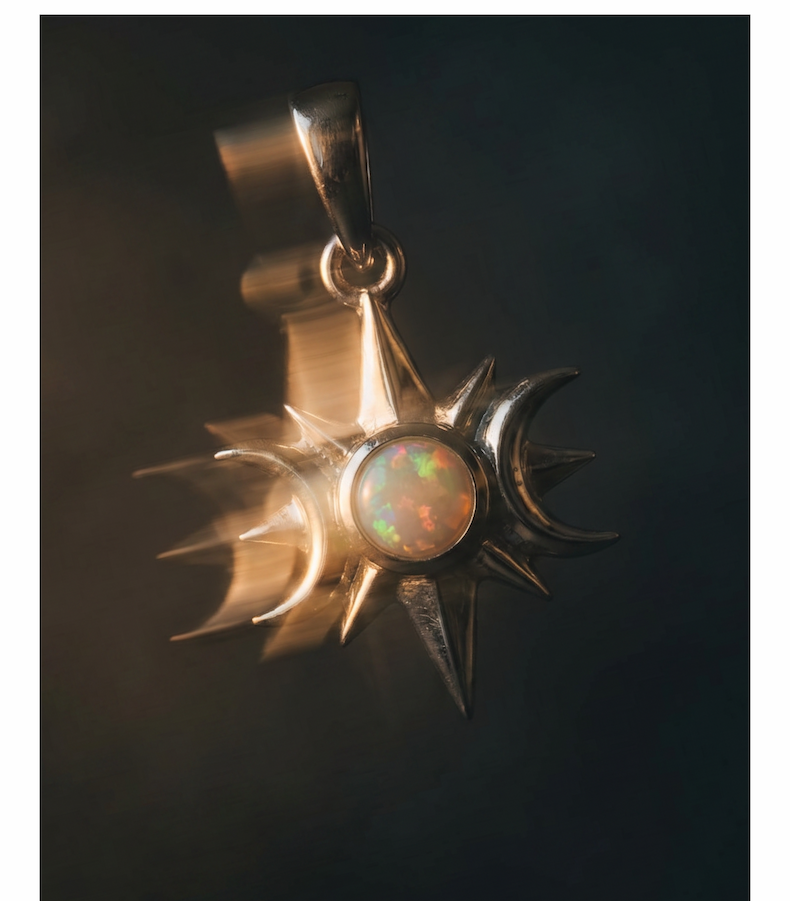Mini Triple Moon Amulet