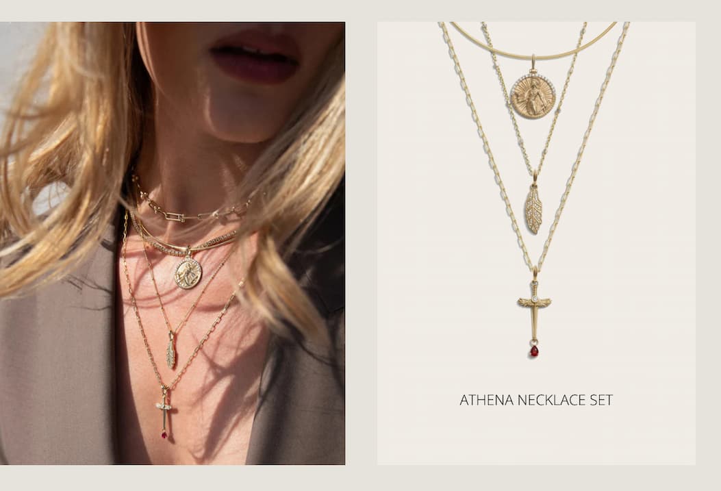 Athena Necklace Set