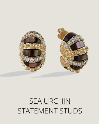 Sea Urchin Statement Studs