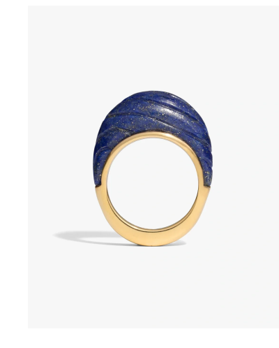 Carved Wave Ring